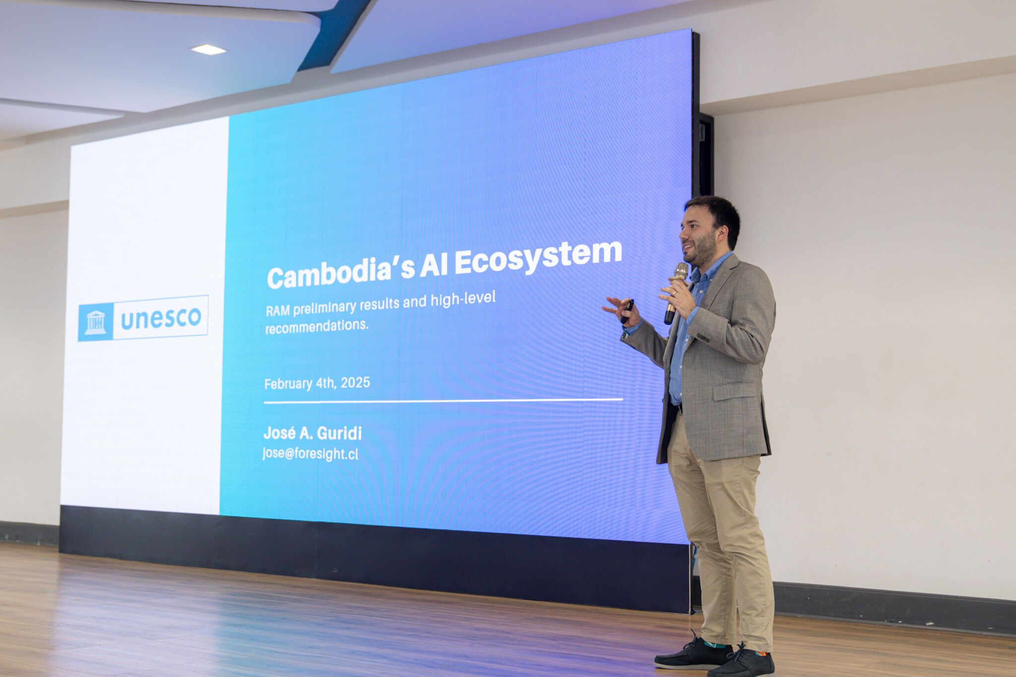 Presentación de resultados preliminares de la RAM Camboya