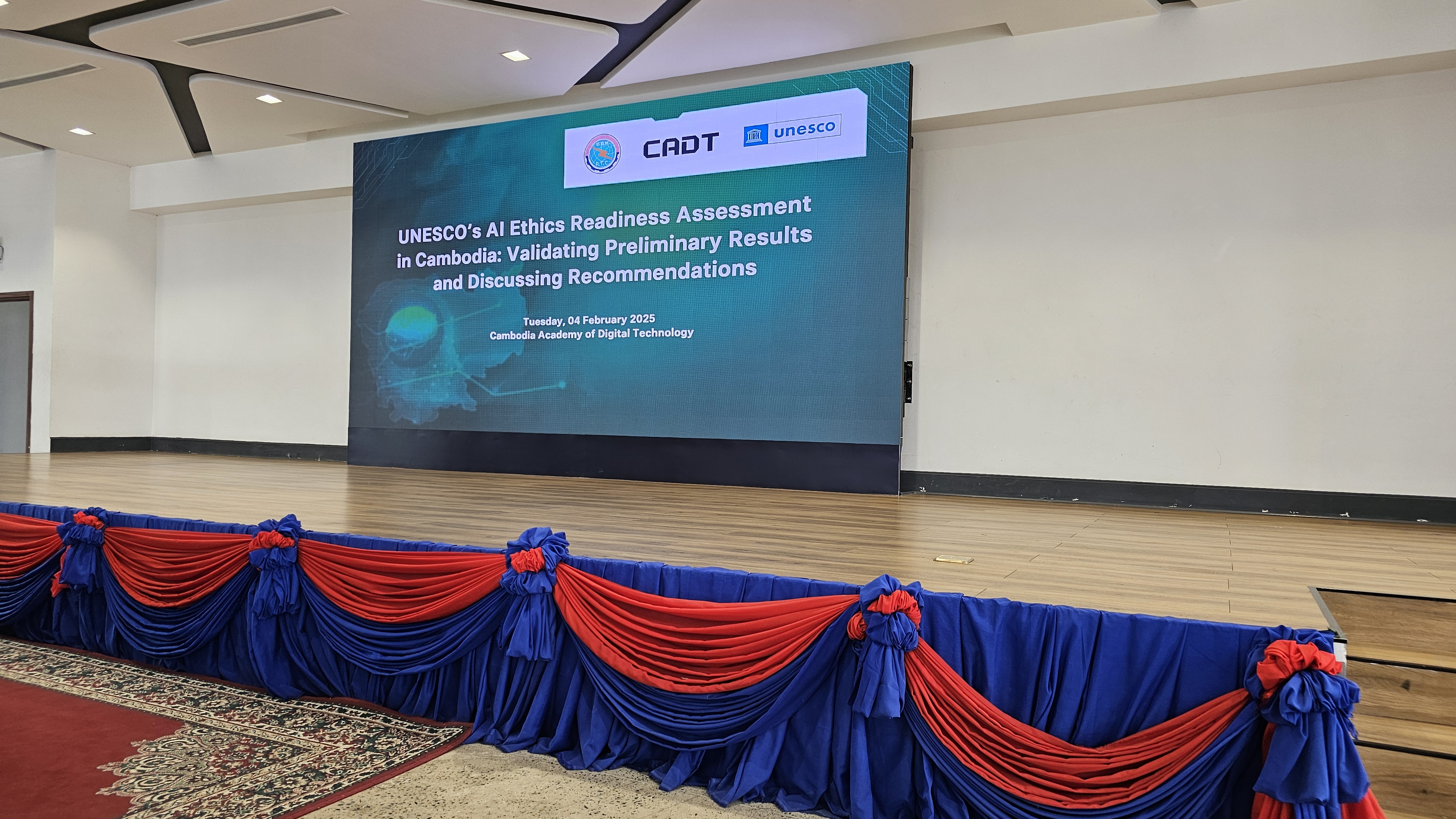 Evento de presentación en CADT con UNESCO